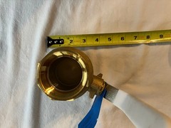 Nibco T-FP600A-LF 2” Threaded Lead Free Ball Valve DZR Brass Body, 250psig