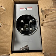 Siemens Ringless Type Meter Socket 200 A 4 Jaw 1-Phase Outdoor Use SUAT317-0G