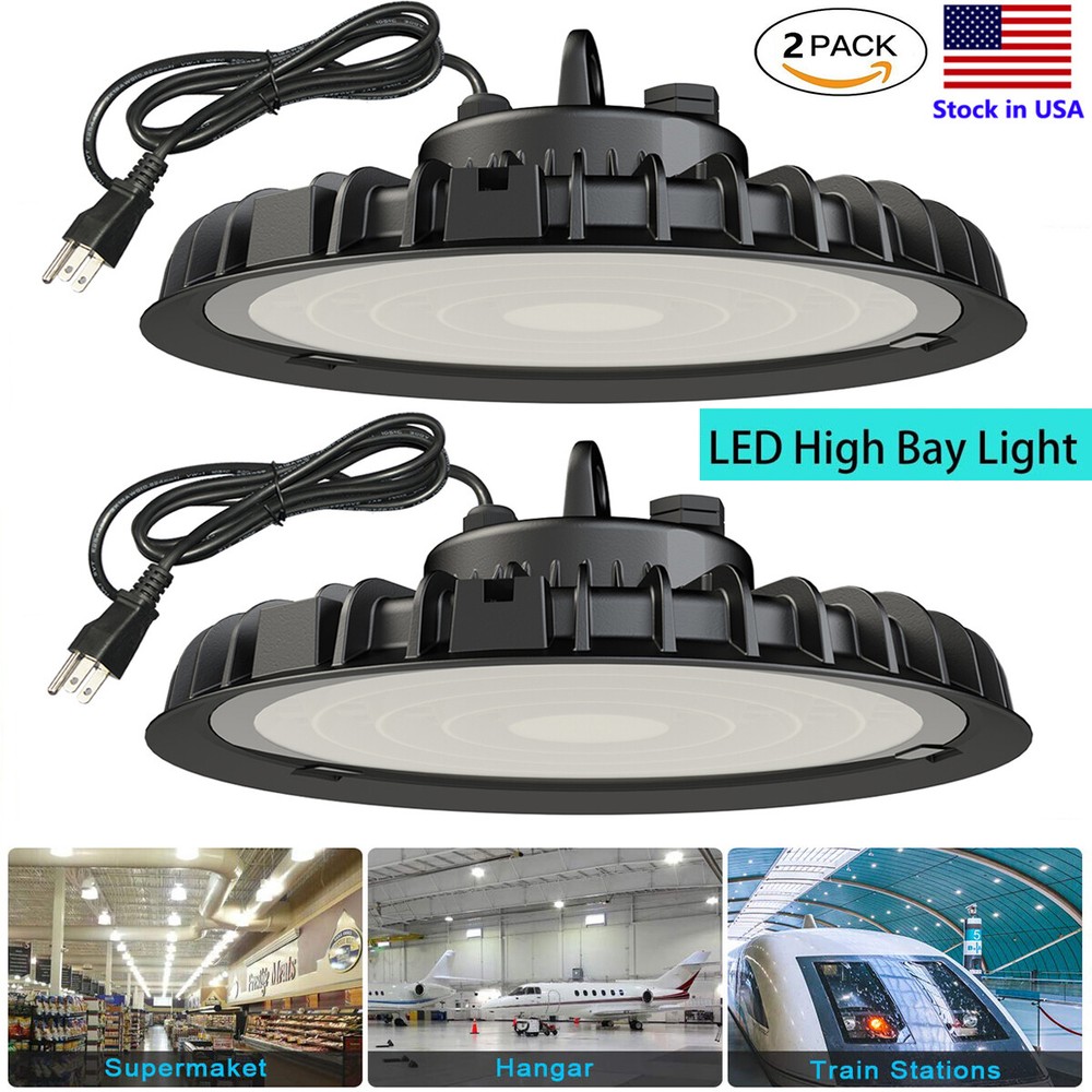 UFO LED HighBay Light 6000K 300W Warehouse Industrial High bay UFO Stadium Light