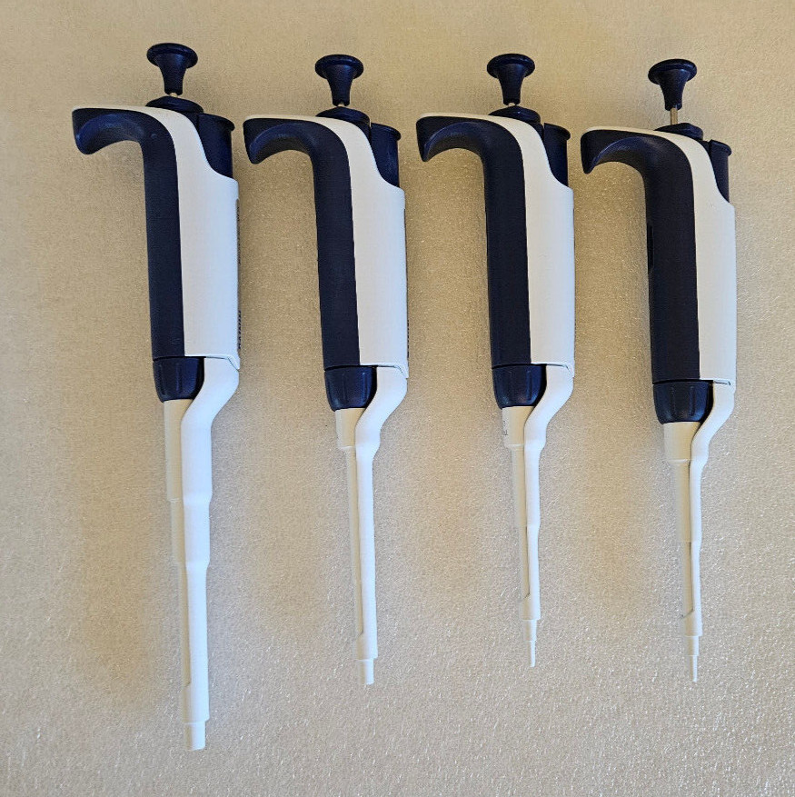 Rainin PipetLite XLS LTS Pipette Set L1000, 200, 20, & 2 Calibrated New Seal