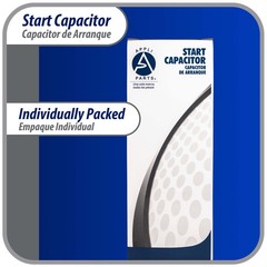 Appli Parts motor start capacitor 124-149 Mfd (microfarads) uF 330 VAC universal