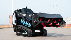 NEW TYPHON STOMP X1300 & STOMP 509 Mini Skid Steer Rotary Tiller Attachment