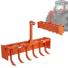 Box Blade 55″ for Tractor Box Scraper Attachment 3 Point Hitch For Cat 0 & Cat 1