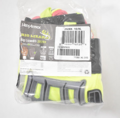 HexArmor Rig Lizard Riggers Gloves 2028X Size 10 XL Synthetic Leather w PVC Grip
