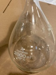 Lot of 15 Pyrex, Kimax & A Volumetric Flasks 5/10/25/50/100/250/500/1000/2000 mL