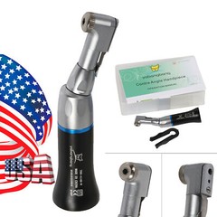 NSK Style Dental Slow Speed Contra Angle Handpiece E-type Latch Attach black ez
