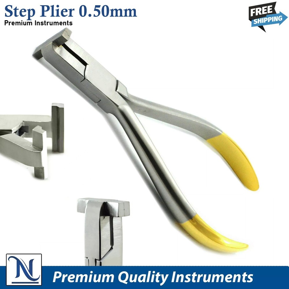 Dental Orthodontic Step Pliers Detailing Arch Wire Bending Orthodontists Ortho