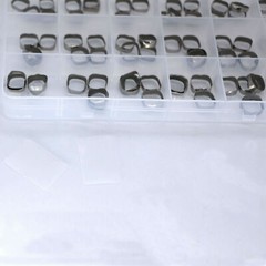 Dental orthodontic 1st molar plain bands Dentaurum Size96 pcs 24 kits (4pc/kit)