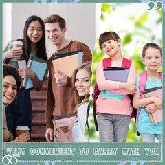 Fuutreo 12 Pcs 8.5” x 11” Colored Legal Pad Writing Pads Narrow Ruled 50 Sh…
