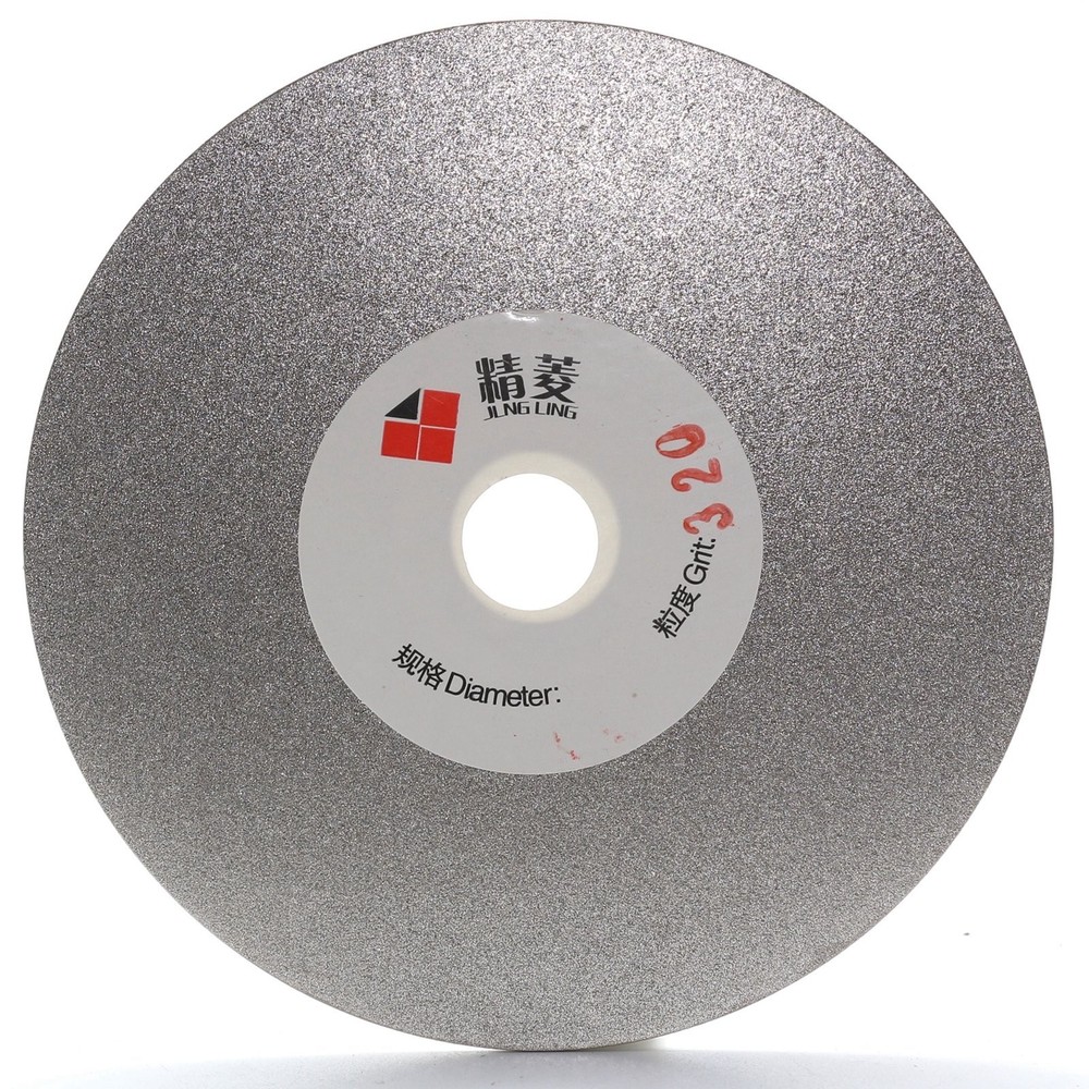 JINGLING 4″ inch 100mm Diamond Flat x x x 0.04″ (1.1mm), Silver
