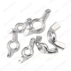 Galvanized Steel Wing Thumb Nuts Wing Nuts M3 M4 M5 M6 M8 M10 M12