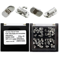 tubos de ortodoncia Orthodontic Buccal Tubes Roth MBT 022 1st 2nd Molar Tube