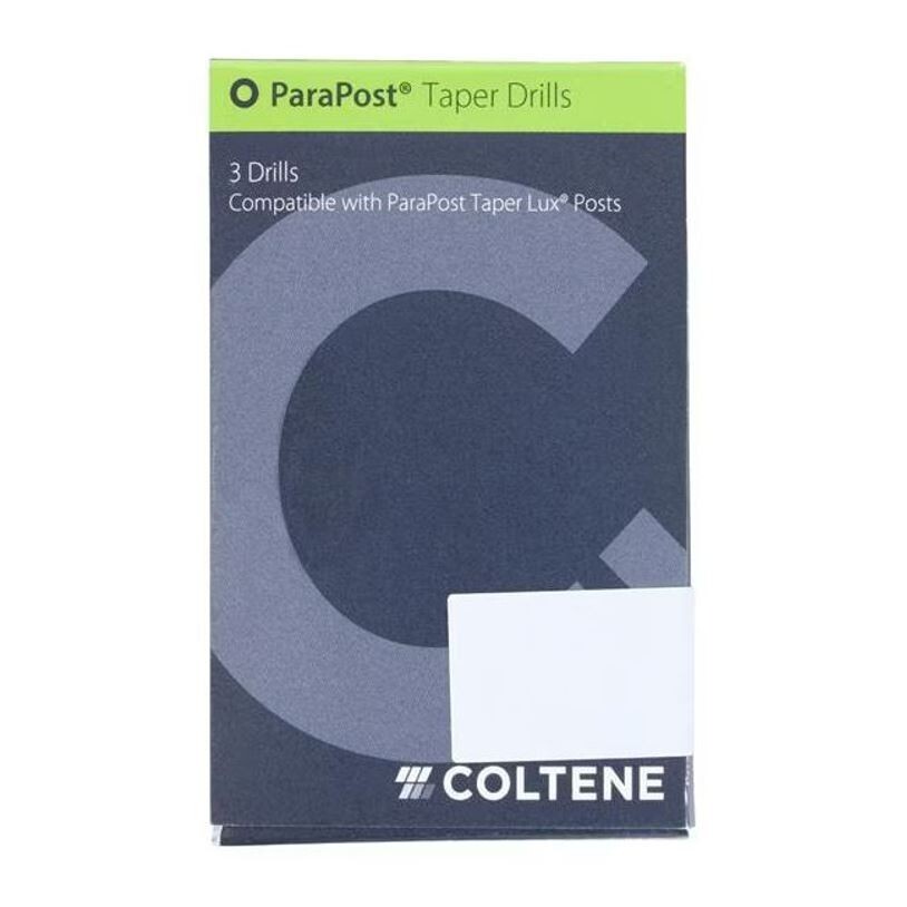 *3-Pieces* Coltene ParaPost Taper Lux Post System Drills Size-5 Red P825