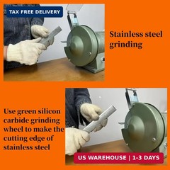 Bench Grinding Wheel 6 Inch Green Silicon Carbide Abrasive For Grinding
