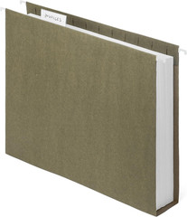 Blue Summit Supplies 25 Pack Extra Capacity Hanging File Folders Letter Size, Ex