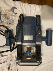 Bosch Plunge Router 1613EVS Variable Speed 11 Amp 115V Heavy Duty USA Box +Bit