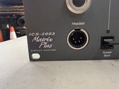 Clear-Com ICS-2003 Matrix Plus Display Station 4 Pair RS-422
