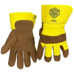 Trust Protection 4452L Select Single Palm Leather Work Glove, Large, 12 Pack