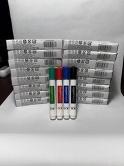 Amazon Basics Dry-Erase Chisel Tip White Board Markers – Multicolor, Pack of 64