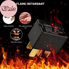 2 PCS Car AC Relay, G8HL-H71 AC & Starter Relays Assembly Replaces 39794-SDA-A03