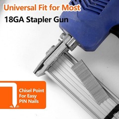 2000-Count 18 Gauge 1/4 Inch Narrow Crown Staples (1/2″+3/4″+1″+1-1/4″+1-1/2″),