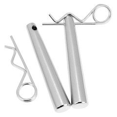 Conical Coupler Pins with R-Clip for Stage Lights Truss, 30 Sets Carbon Steel Hi