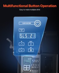 3L Commercial Slushy Machine Margarita Smoothie Frozen Drink Slushie Maker