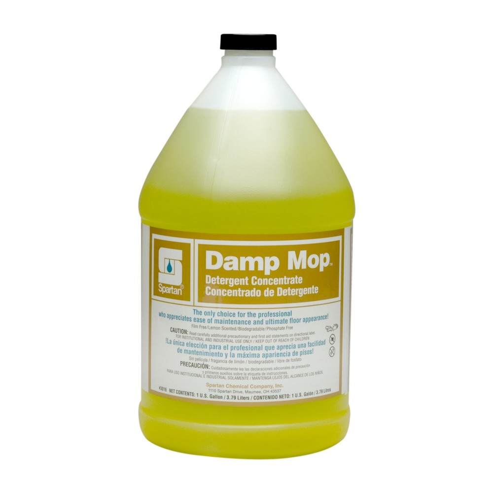 Case of 4 Gallons Spartan Damp Mop Cleaner