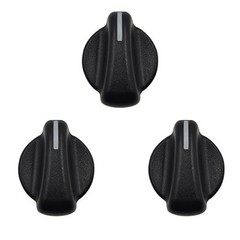 3PCS AC Heater Switch Control Knob Compatible with Wrangler 1999-2006 Year, for