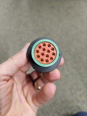 Amphenol Sine Systems AHDP04-18-14SN-SRA DuraMate AHDP Series, 14-Way Plug, Sock