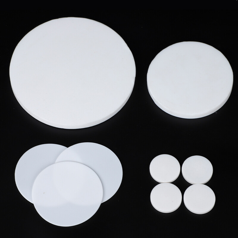 10x PTFE Plastic Solid Discs Flat Round Pad Sealed Cushioning 5mm-150mm Diameter