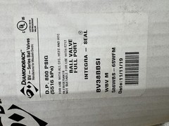 Diamondback BV-BB Series BV38BBSI Ball Valve 3/8″ OD with Insulation Sleeve