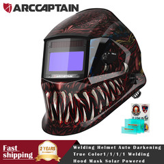 2026 ARCCAPTAIN Auto Darkening Welding Helmet True Color for Arc Tig Mig