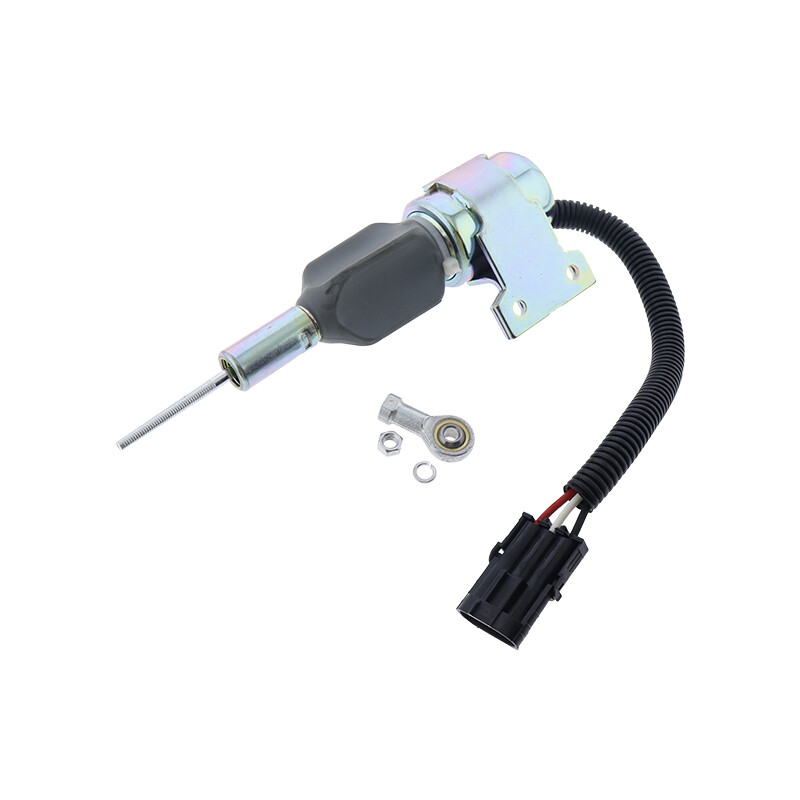 Fuel Shutoff Solenoid for Case 75XT 85XT 860 90XT 95XT 1840 1845C MX100 MX110