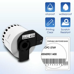 LABELS ROLL FITS BROTHER QL500 QL560 QL570 QL580 QL700 QL720NW QL710W QL1050