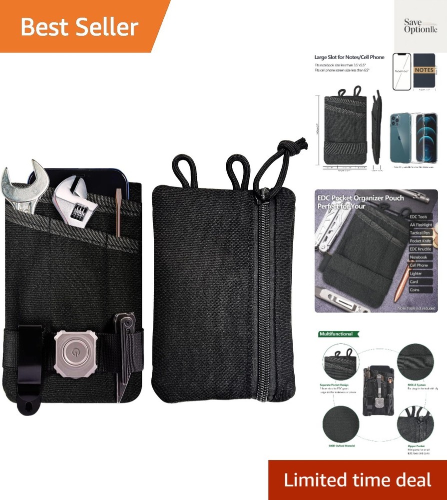 Durable Oxford Cloth EDC Tool Pouch – Lightweight and Stylish Carry Solution