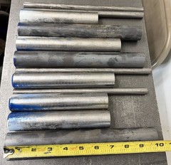 8620 HR & CD Alloy Steel Round Bar Stock – 13 Pieces – 26.25 lbs – Machinable