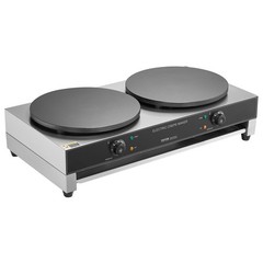 VEVOR 16-Inch Electric Crepe Maker Commercial Crepe Machine 3400W Double Head