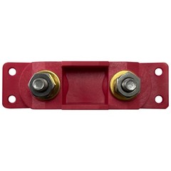Red 5/16″ Fuse Holder Block AMG / MEGA Fuse & Insulator Boots 250 Amps @ 12V USA