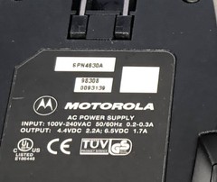 Motorola Iridium 9500 Wall Charger SPN4630A 4.4VDC Tested Used