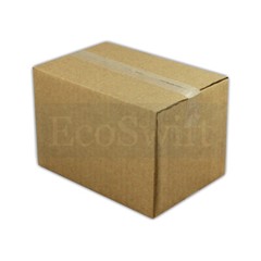 50 6x4x4 EcoSwift Cardboard Packing Moving Shipping Boxes Corrugated Box Cartons