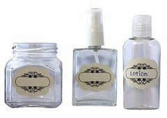 Self Adhesive Labels for Spice Jars and Bottles Permanent Spice printed Stickers