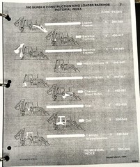 Case 580E 580Se 580 Super E Loader Backhoe Service Parts Operators Manual Book
