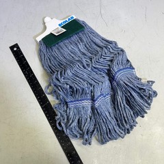 ECOLAB Grease Beater Mop Head 2X More Absorbent Than Conventional Mops Blue 8999