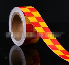 3M 10M 25M 46M Yellow and White DIY Safety Warning Reflective Strip Tape Sticker