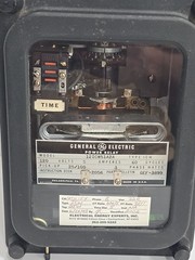 General Electric Power Relay Model 12iCW51A2A 5 Amp 120V 60 Cycles Pickup 25/100