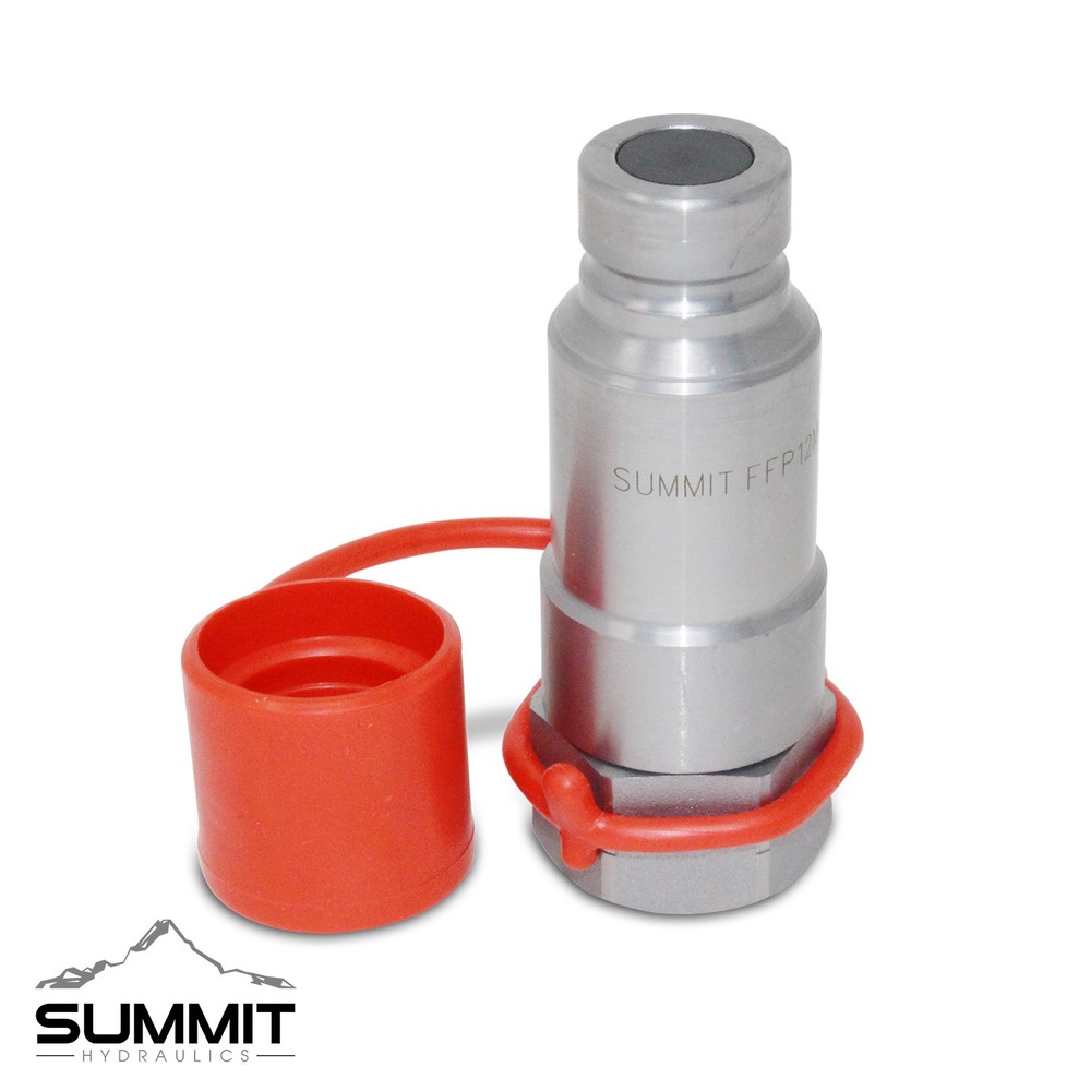 3/4″ NPT Flat Face Male Connect Under Pressure Hydraulic Quick Coupler