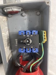Hubbell HBL460MI7W 60-Amp Circuit Lock Mechanical Interlock 480V 60A As Picture