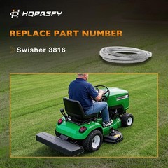 3816 146.55×0.5 Inch Lawn Mower Deck Belt Fits Swisher ZT20050 ZT2050 ZT2250