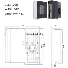 60mm/80mm Flange Servo Motor Kit Magnetic Encoding Servo Motor and Driver